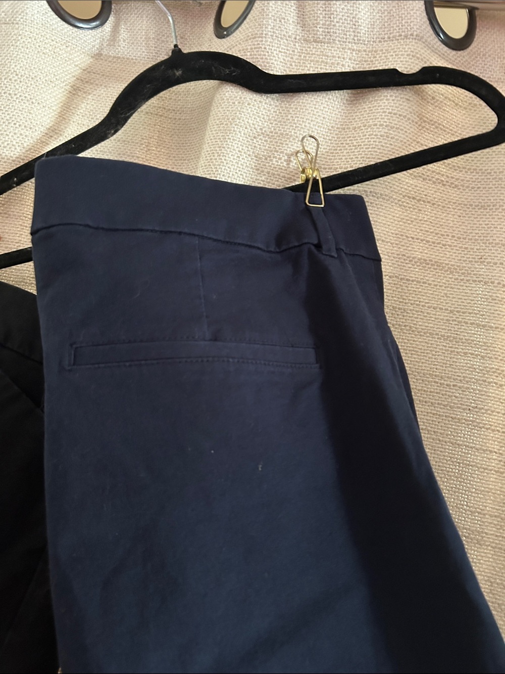 BUNDLE: Old Navy Women’s Pixie Straight Dress Pants in Navy and Black - Picture 4 of 4